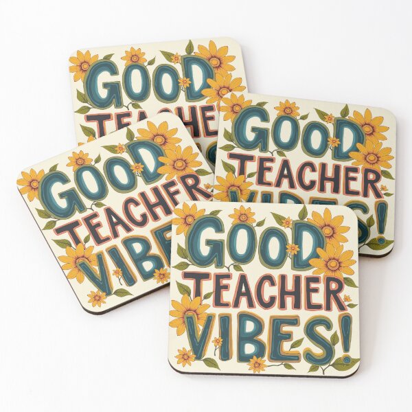 Item preview, Good Teacher Vibes designed and sold by decorwonders.