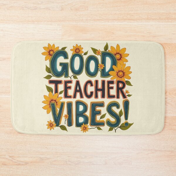 Item preview, Good Teacher Vibes designed and sold by decorwonders.