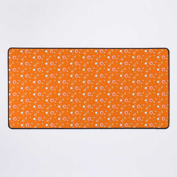 Item preview, Red orange cute dot circle pattern | carrot orange color aesthetic dots circles designed and sold by lausn.