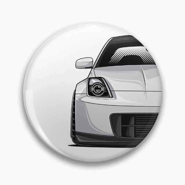 Artikelvorschau, Fairlady 350Z (Weiß) entworfen und verkauft von pjrstudio.
