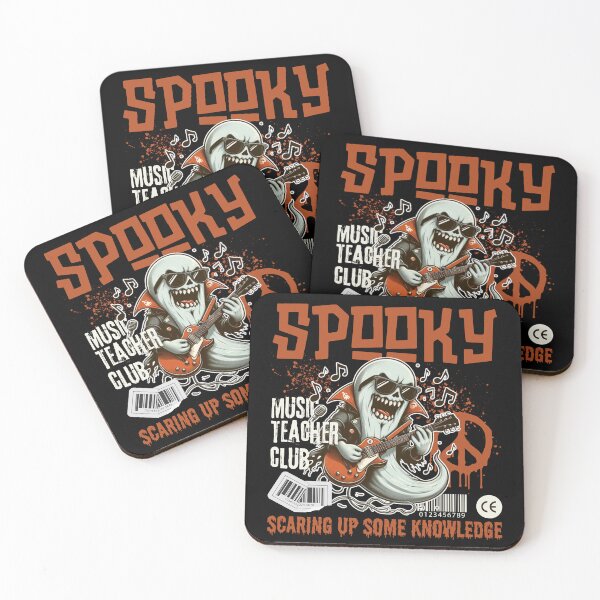 Item preview, Spooky music teacher club designed and sold by Peerless-Prime.