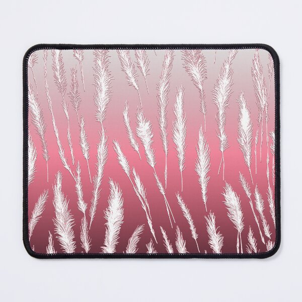 Item preview, Wild Grasses Nature Aesthetic Pattern Dusty Pink and Pink Shades designed and sold by Beachy.