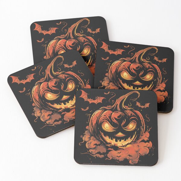 Item preview, Halloween pumpkin art designed and sold by PixelMuse2024.