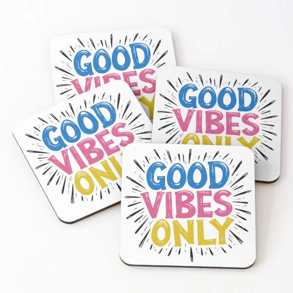 Item preview, Good Vibes Only hand drawn Typographic lettering design  designed and sold by Muhammad  Toqeer.