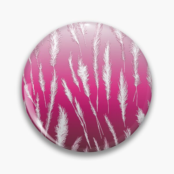 Item preview, Wild Grasses Nature Aesthetic Pattern Lilac and Hot Pink Shades designed and sold by Beachy.