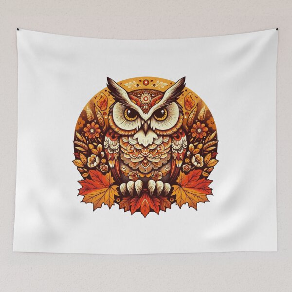 Item preview, Owl in Autumn designed and sold by Azrora.