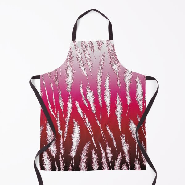 Item preview, Wild Grasses Nature Aesthetic Pattern Pink and Hot Pink Shades designed and sold by Beachy.