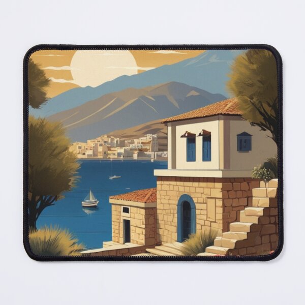 Item preview, 055 Vintage Crete, Greece Poster Design designed and sold by Alexis Art Collection.