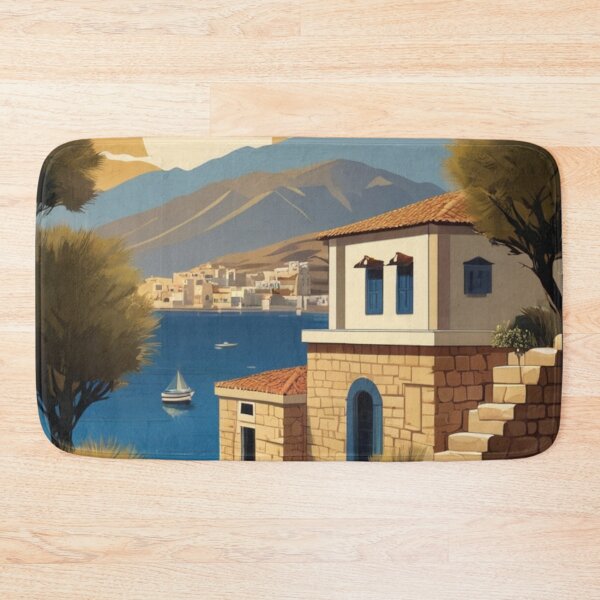 Item preview, 055 Vintage Crete, Greece Poster Design designed and sold by Alexis Art Collection.