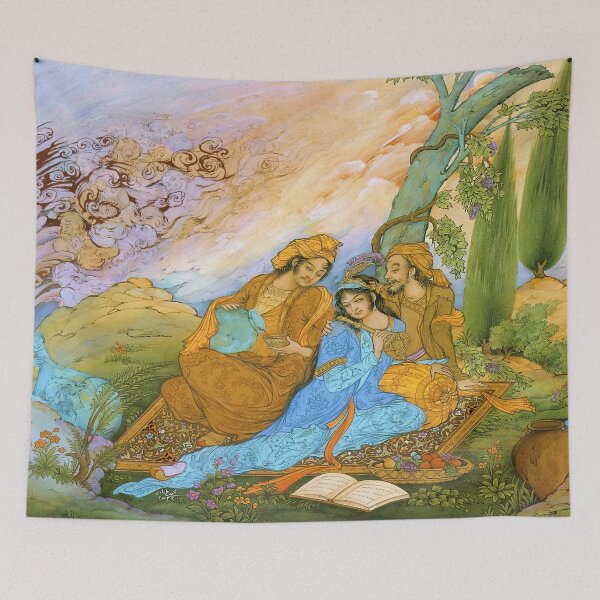 Item preview, Exquisite Persian Miniature Artwork – Intricate Detail & Vibrant Colors designed and sold by mazis.