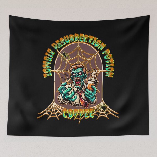 Item preview, Zombie Resurrection Potion Coffee designed and sold by SoaringOwlArts.