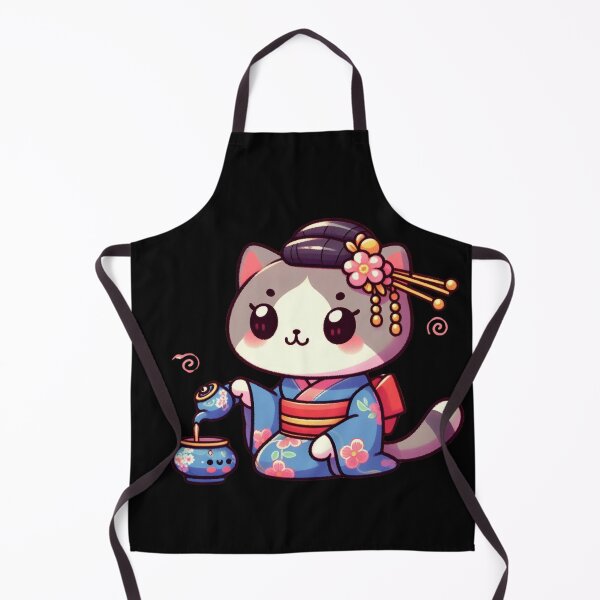 Item preview, Cute Cat in Japanese Style designed and sold by Azrora.