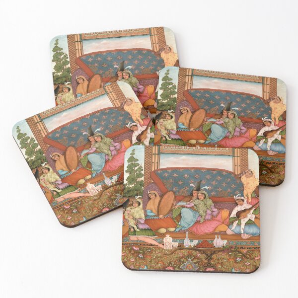Item preview, Exquisite Hand-Painted Persian Miniature Artwork – Intricate Detail & Vibrant Colors designed and sold by mazis.