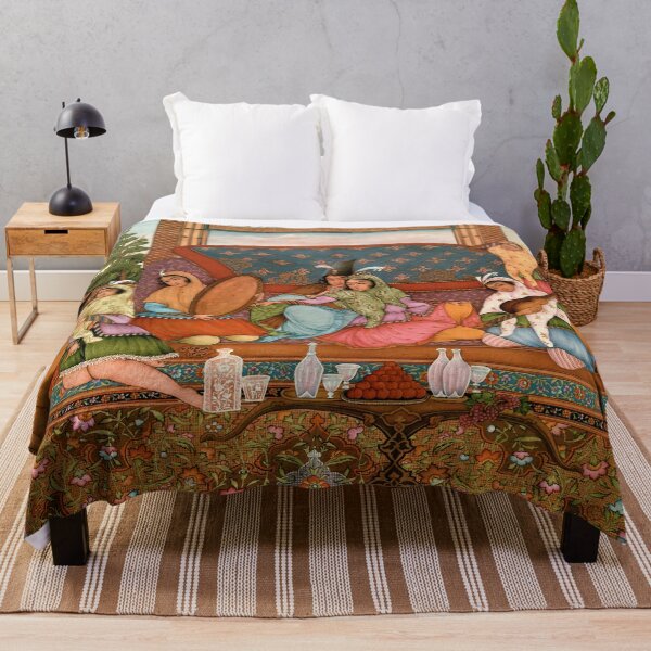 Item preview, Exquisite Hand-Painted Persian Miniature Artwork – Intricate Detail & Vibrant Colors designed and sold by mazis.