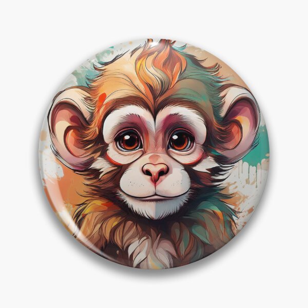 Item preview, Monkey painting designed and sold by thomasy07.