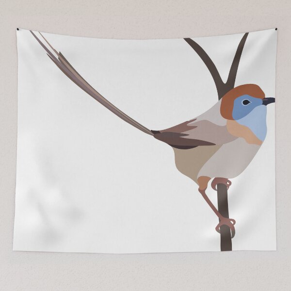 Item preview, Mallee Emu Wren designed and sold by Racheltmason.