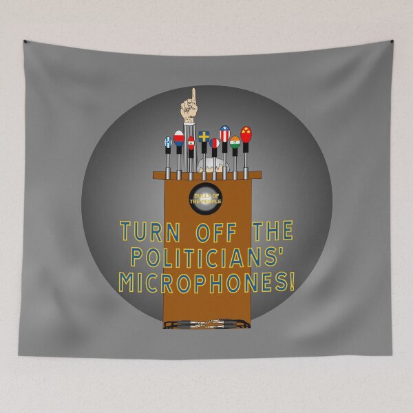 Item preview, The election speeches are just empty words? designed and sold by ALF2023.