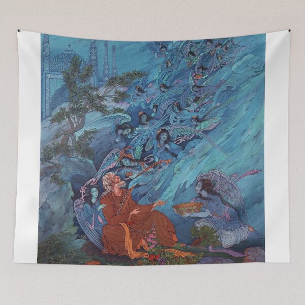 Item preview, Exquisite Hand-Painted Persian Miniature Artwork – Intricate Detail designed and sold by mazis.
