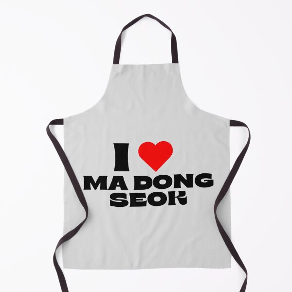 Item preview, I Love MA Dong-seok - Black Fonts designed and sold by Itsheartshop.