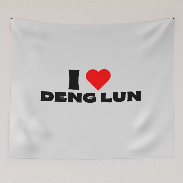 Item preview, I Love Deng Lun - Black Fonts designed and sold by Itsheartshop.