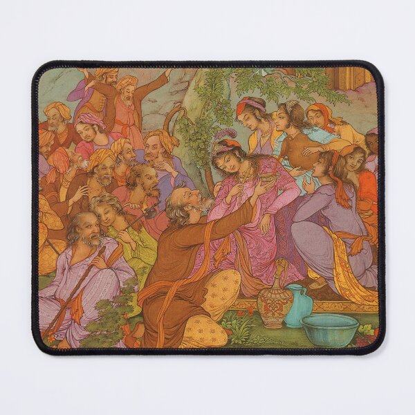 Item preview, Exquisite Hand-Painted Persian Miniature Artwork – Intricate Detail designed and sold by mazis.