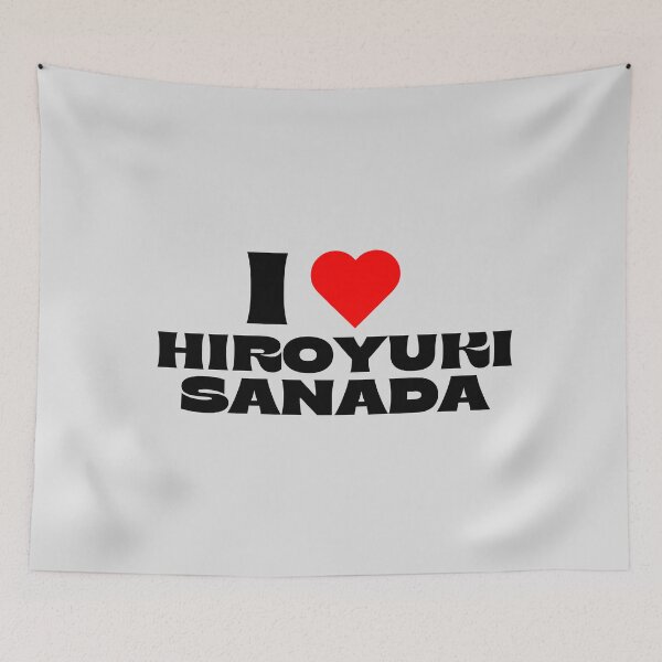 Item preview, I Love Hiroyuki Sanada - Black Fonts designed and sold by Itsheartshop.