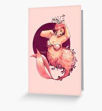 Parce que tout le monde peut être une sirène Carte de vœux