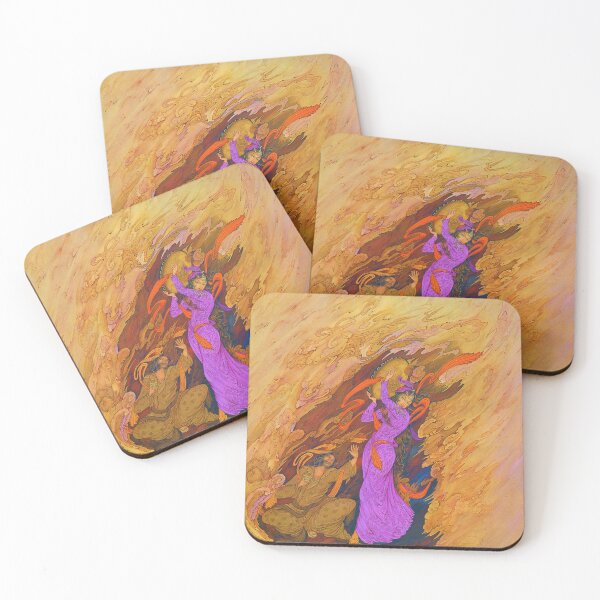 Item preview, Exquisite Hand-Painted Persian Miniature Artwork – Intricate Detail  designed and sold by mazis.