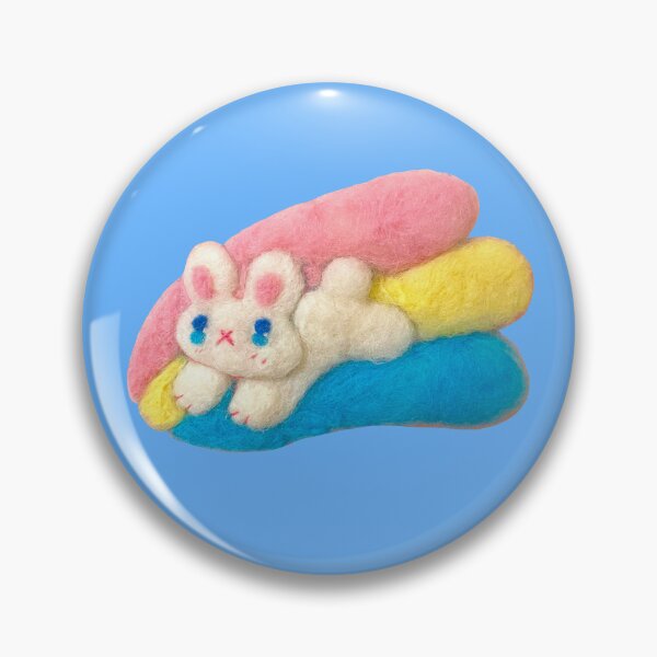Item preview, fuzzy shooting star bunny  designed and sold by gummy.gunk.