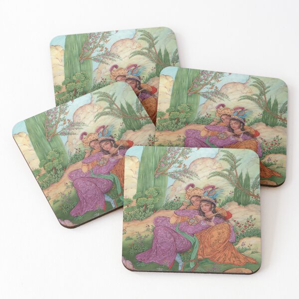 Item preview, Exquisite Hand-Painted Persian Miniature Artwork – Intricate Detail  designed and sold by mazis.