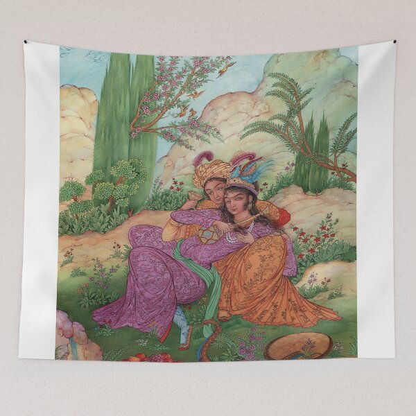 Item preview, Exquisite Hand-Painted Persian Miniature Artwork – Intricate Detail  designed and sold by mazis.
