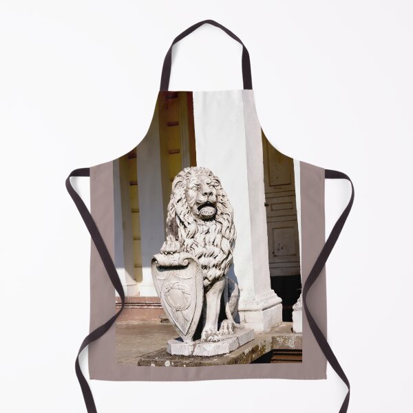 Item preview, Beautiful sculpture of a lion at the Raczyński Palace in Złoty Potok, a town in Poland designed and sold by mikistudio.