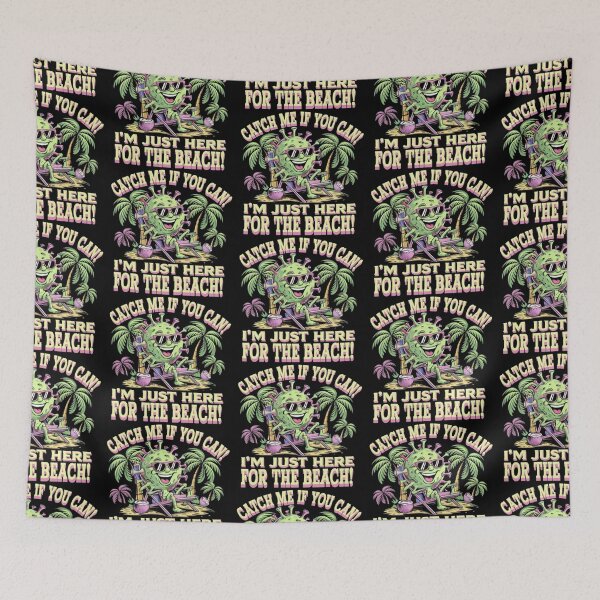 Item preview, Catch Me If You Can Beach Virus designed and sold by sachiraheshan.
