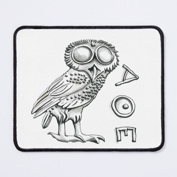 Item preview, Ancient Greek Athenian Owl designed and sold by urbanwalks.