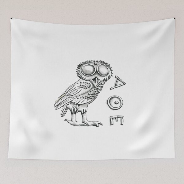Item preview, Ancient Greek Athenian Owl designed and sold by urbanwalks.