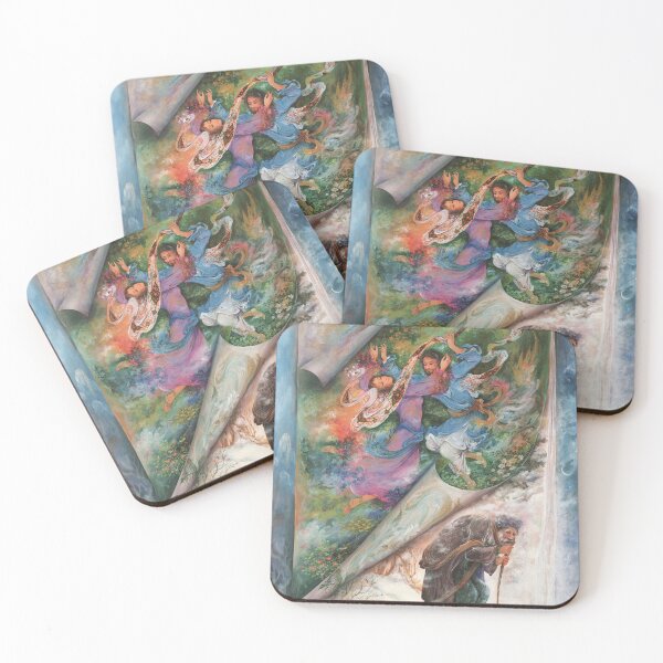 Item preview, Exquisite Hand-Painted Persian Miniature Artwork – Intricate Detail designed and sold by mazis.