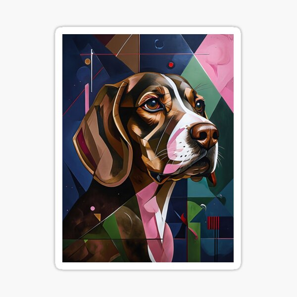 Item preview, Abstract Beagle designed and sold by Mianku.