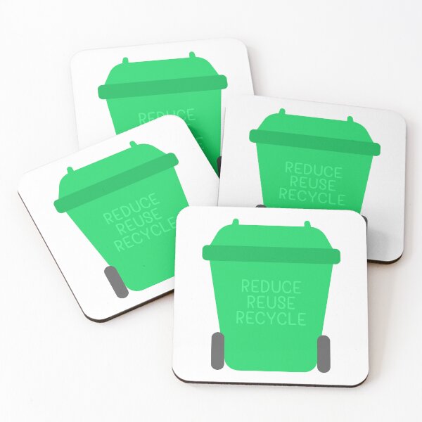 Item preview, Cute ecology world earth day elements recycle bin designed and sold by nuchz.