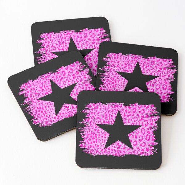 Item preview, Leopard Pink Starburst – Neon Pop Goth Graphic designed and sold by ruthoarabia.