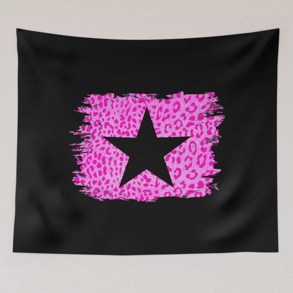 Item preview, Leopard Pink Starburst – Neon Pop Goth Graphic designed and sold by ruthoarabia.