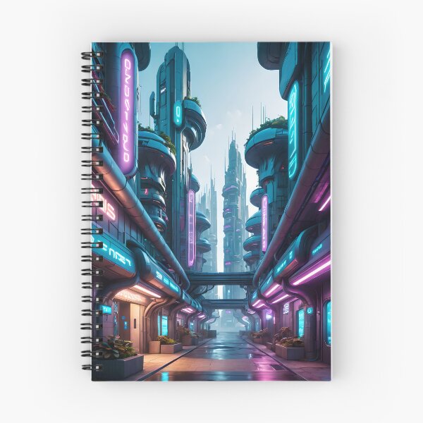 Item preview, Synthwave Avenue designed and sold by My Secret Monster.