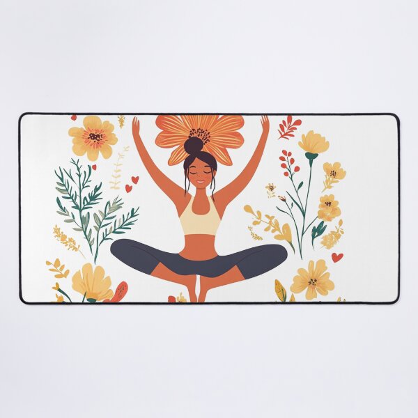 Item preview, ALL I NEED IS LOVE AND YOGA-02 designed and sold by Nufauna.