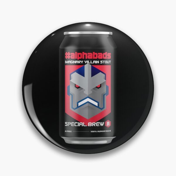 Item preview, IMAGINARY VILLAIN STOUT // #alphabads "A" designed and sold by REALTHANG CUSTOMS.