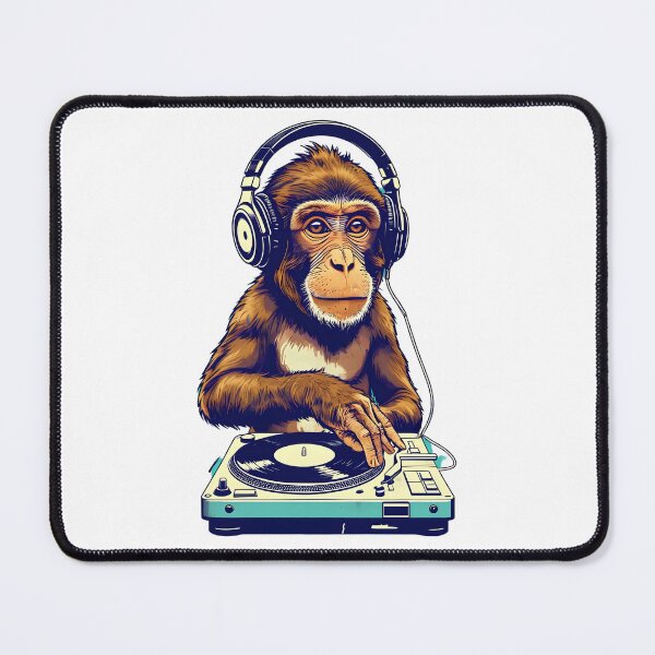 Item preview, DJ Monkey designed and sold by misbahsiro.