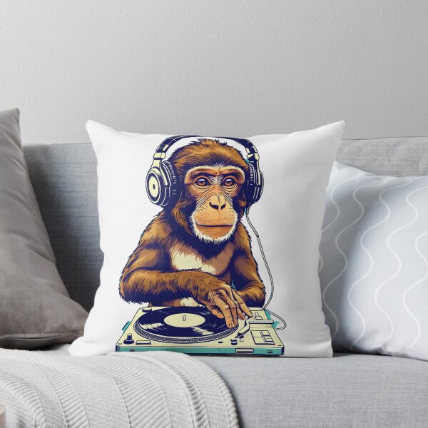 Item preview, DJ Monkey designed and sold by misbahsiro.