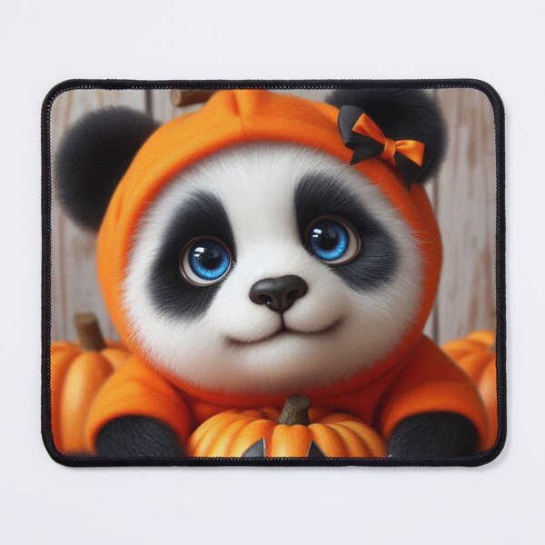 Item preview, Cute Halloween Panda designed and sold by PANDALOVEART.