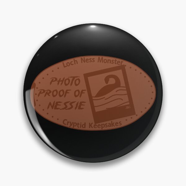 Item preview, Cryptid Keepsakes Nessie Squished Penny designed and sold by SpectreSparkC.