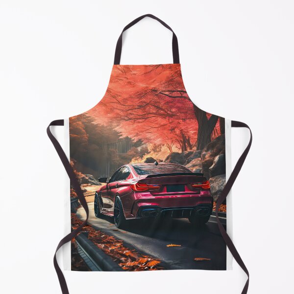 Item preview, Rear View of Performance Sedan on Serene Road designed and sold by RevUpDesign.