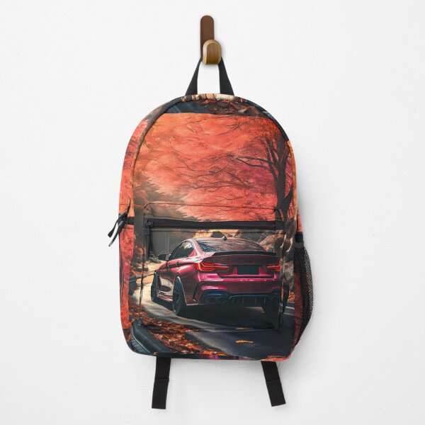 Item preview, Rear View of Performance Sedan on Serene Road designed and sold by RevUpDesign.