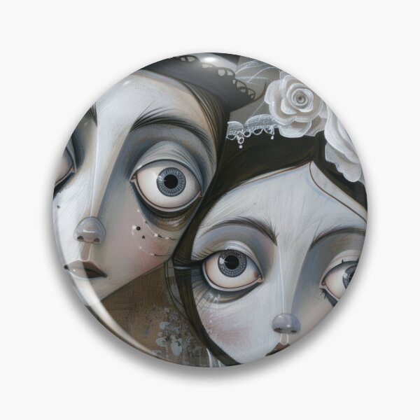 Item preview, Dark Gothic Wedding Couple, Melancholic Wedding Illustration designed and sold by Piotrek0001.